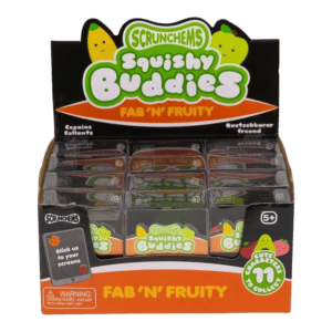 Scrunchems Squishy Buddies - Fab N Fruity from Harrisons Direct