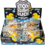 Wholesale Scrunchems Sticky Squishy Duck CDU from Harrisons Direct
