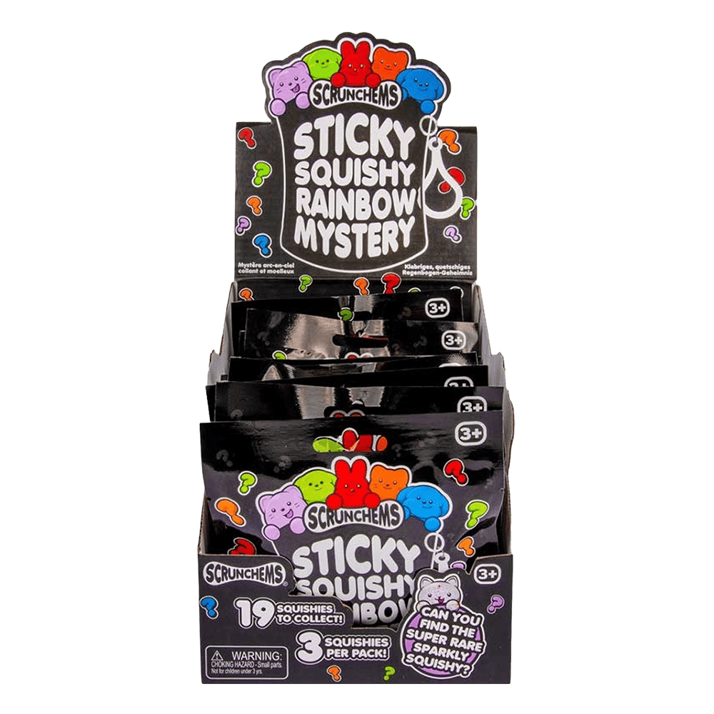 Scrunchems Sticky Squishy Rainbow Mystery from Harrisons Direct