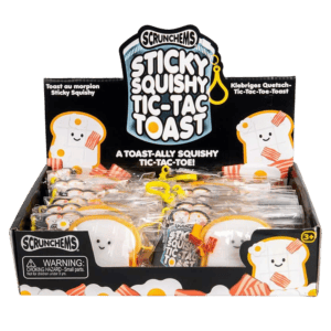 Scrunchems Sticky Squishy Tic Tac Toast from Harrisons Direct