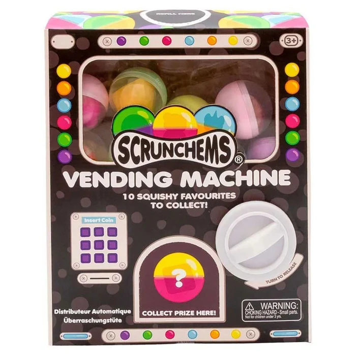 Wholesale Scrunchems Vending Machine 10 Piece from Harrisons Direct