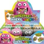 Wholesale Squidgy Monster & Wacky Wormz CDU from Harrisons Direct