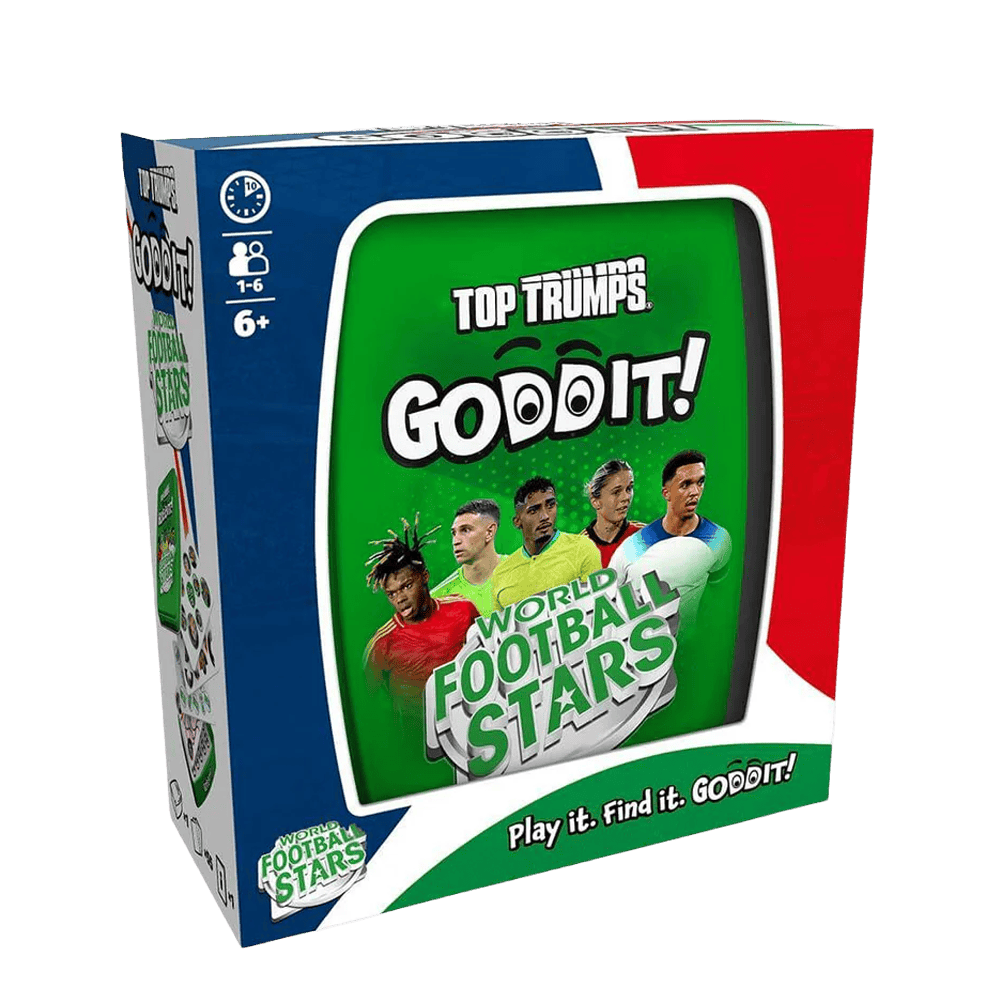 Top Trumps Goddit! World Football Stars from Harrisons Direct