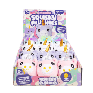 Unicorn Squishy Plushies Sensory Toys from Harrisons Direct