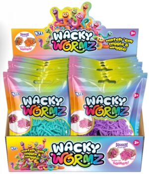 Wholesale Wacky Wormz Assorted CDU from Harrisons Direct