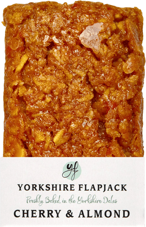 Wholesale Yorkshire Flapjack Cherry & Almond Flapjack 85g from Harrisons Direct