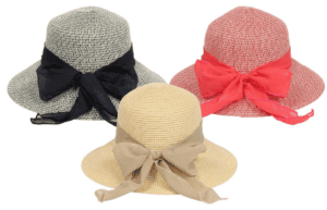 Wholesale Bartleby Ladies Hat with Ribbon Band Assorted from Harrisons Direct