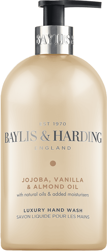 Wholesale Baylis & Harding Jojoba, Vanilla & Almond Oil Hand Wash 500ml from Harrisons Direct