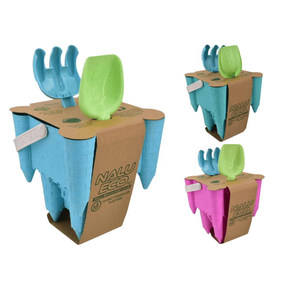Bucket Set 17.5cm Wheatstraw Princess Bucket Set Assorted Colours from Harrisons Direct