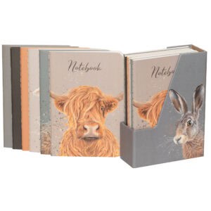 Cedar & Sage 6 Pack A6 Notebooks from Harrisons Direct