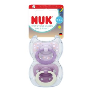 Wholesale First Choice Day & Night Soother 2 Pack 0-6m Girls from Harrisons Direct
