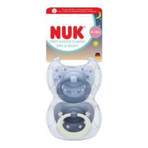 Wholesale First Choice Day & Night Soother 2 Pack 6-18m Boys from Harrisons Direct