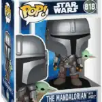Wholesale FunkoPop! Vinyl - Star Wars - The Mandalorian with Grogu from Harrisons Direct