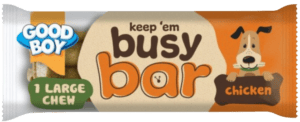 Wholesale Good Boy Busy Bar Large Chew Chicken from Harrisons Direct