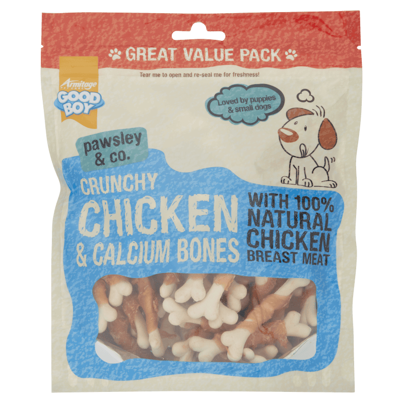 Good Boy Crunchy Chicken & Calcium Bones 350g