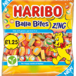 Wholesale Haribo Balla Bites Z!ng 140g £1.25 PMP from Harrisons Direct