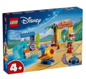 Wholesale LEGO Disney 43280 Beach Fun with Lilo & Stitch from Harrisons Direct