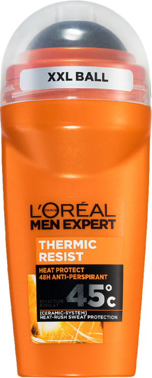 L’Oreal Men Expert Antiperspirant Deodorant Thermic Resist Roll On 50ml from Harrisons Direct