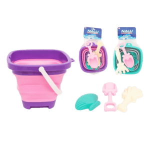 Nalu 15cm Foldable Bucket Set CDU from Harrisons Direct