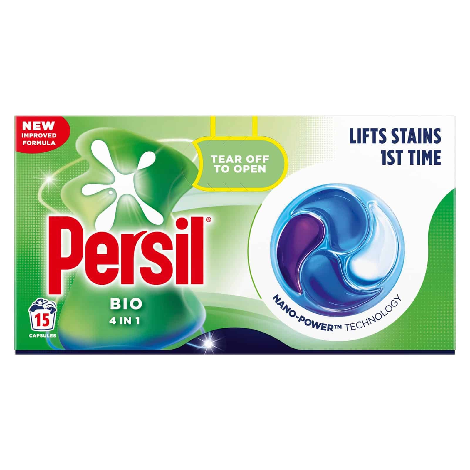 Wholesale Persil 4 in 1 Capsules Bio 15 Wash from Harrisons Direct