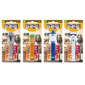 Wholesale Pez - Licensed Dispenser + Sweets Star Wars Mandalorian from Harrisons Direct