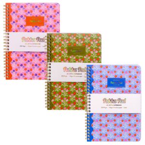 Wholesale Pukka Floral A5 Jotta Notebook 3 Assorted Colours from Harrisons Direct
