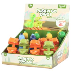 Wholesale Push 'N' Go Dino from Harrisons Direct