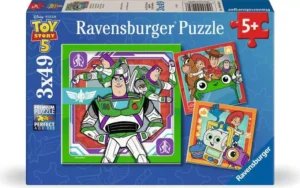 Wholesale Ravensburger Toy Story 5 3 x 49pc Jigsaw Puzzle from Harrisons Direct
