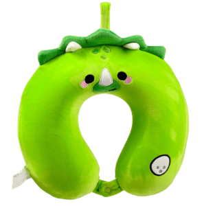 Relaxeazzz Dinosaur Memory Foam Travel Pillow from Harrisons Direct