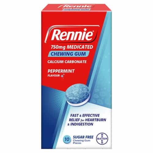 Wholesale Rennie Chewing Gum 750g 10's from Harrisons Direct