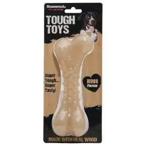 Wholesale Rosewood Tough Toys Wood Flavour Dog Chew from Harrisons Direct