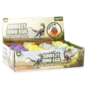 Wholesale Squeezy Dino Eggs from Harrisons Direct