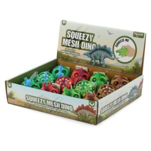 Wholesale Squeezy Mesh Dinosaurs CDU from Harrisons Direct