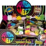 Wholesale Squish-Squeeze Glow In the Dark Squishy Pals from Harrisons Direct