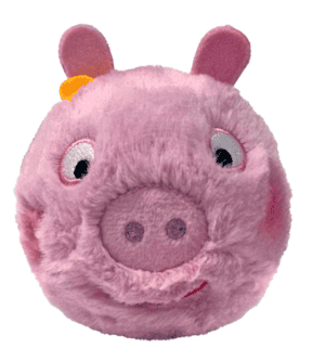 WholesaleTY Beanie Bouncer - Peppa Pig - Baby Evie from Harrisons Direct