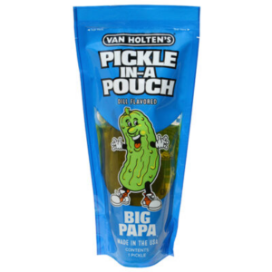 Wholesale Van Holten Big Papa Pickle in-a Pouch 306g from Harrisons Direct