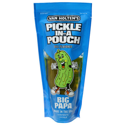 Wholesale Van Holten Big Papa Pickle in-a Pouch 306g from Harrisons Direct