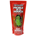 Wholesale Van Holten Hot Mama Pickle in-a Pouch 306g from Harrisons Direct