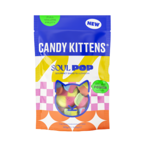 Wholesale Candy Kittens Soul Pop 140g Clipstrip from Harrisons Direct