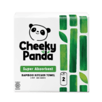 Wholesale Cheeky Panda Sustainable Plastic-Free Bamboo Kitchen Rolls - 2pk from Harrisons Direct