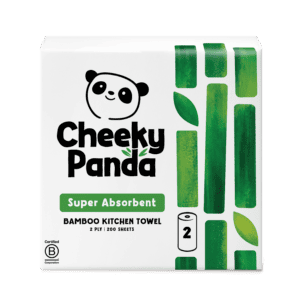 Wholesale Cheeky Panda Sustainable Plastic-Free Bamboo Kitchen Rolls - 2pk from Harrisons Direct
