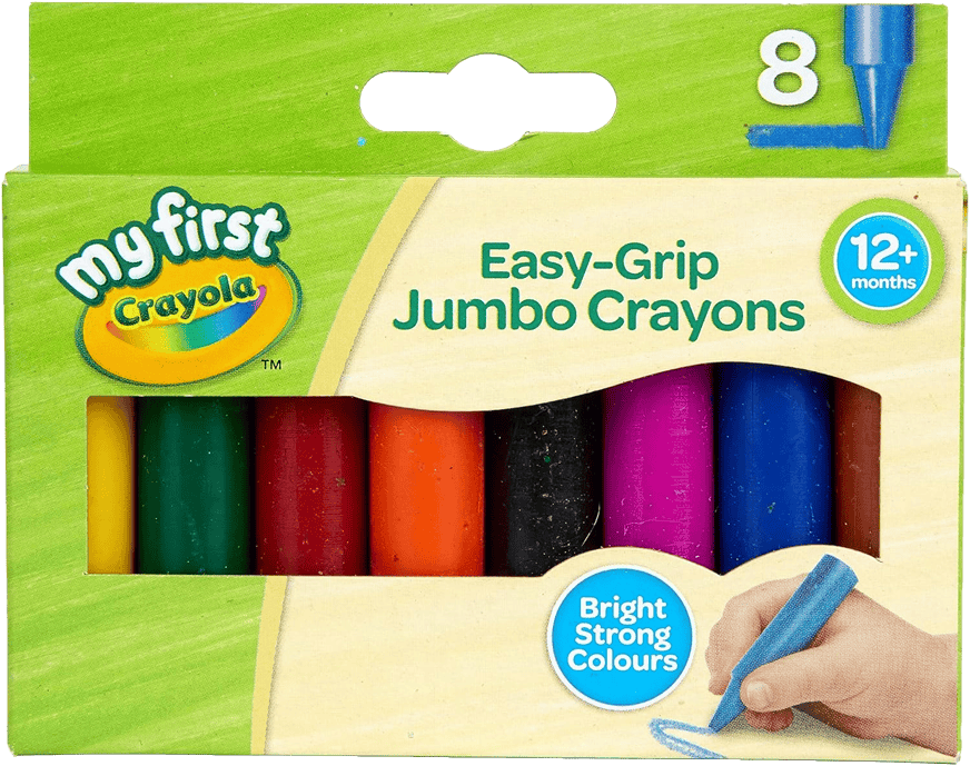 Crayola MyFIRST Crayon 8 Pack from Harrisons Direct