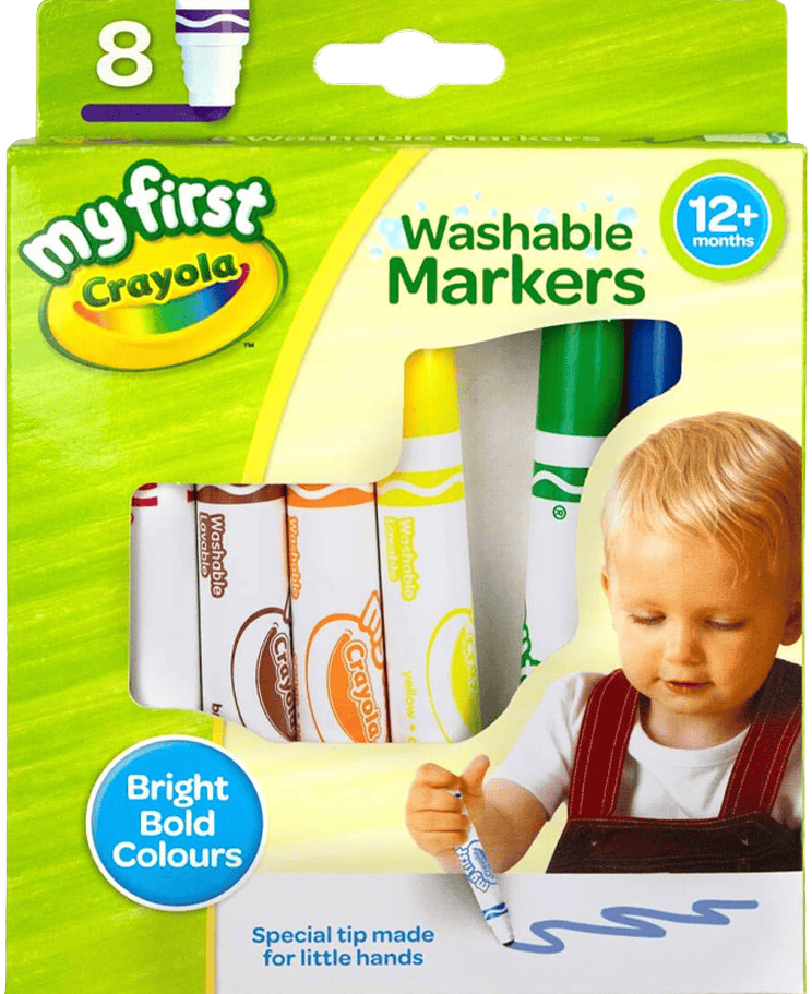 Crayola MyFIRST Markers 8 Pack from Harrisons Direct