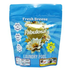 Wholesale Fabulosa 3 in 1 Laundry Pods Fresh Breeze 12's from Harrisons Direct