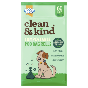 Wholesale Good Boy Compostable Poo Bags 60s Clipstrip from Harrisons Direct