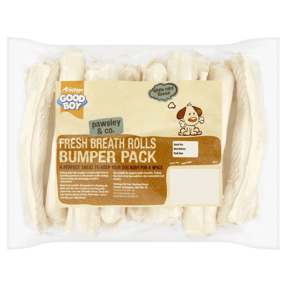 Wholesale Good Boy Fresh Breath Rolls Bumper Pack from Harrisons Direct