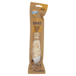 Wholesale Good Boy Tough & Tasty Chicken Roll 80g from Harrisons Direct