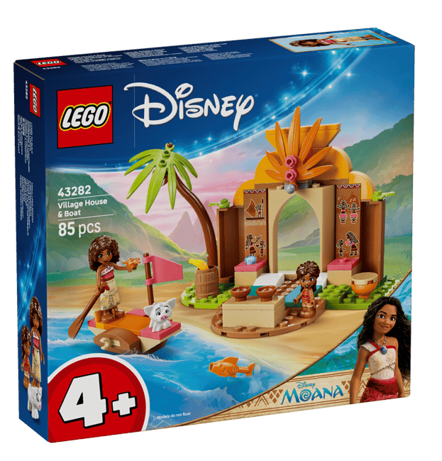 Wholesale LEGO Disney 43282 Moana Village House & Boat from Harrisons Direct