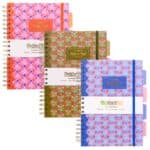 Wholesale Pukka Floral B5 Project Book 3 Assorted Colours from Harrisons Direct
