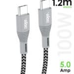 Vibe Braided USB C to USB C Cable from Harrisons Direct